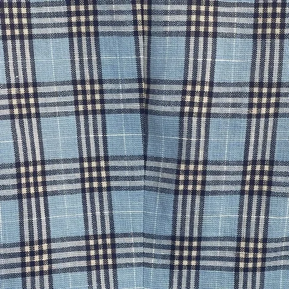 Giorgio’s of Palm Beach Blazer/Jacket, Blue Plaid, Italian women 42R